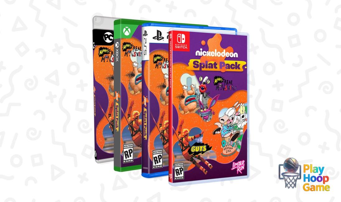 Nickelodeon Splat Pack announced for PS5, Xbox Series, Switch, and PC