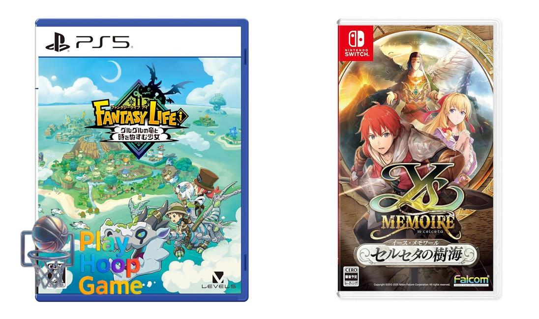 This Week’s Japanese Game Releases: FANTASY LIFE i: The Girl Who Steals Time, Ys Memoire: Memories of Celceta, more